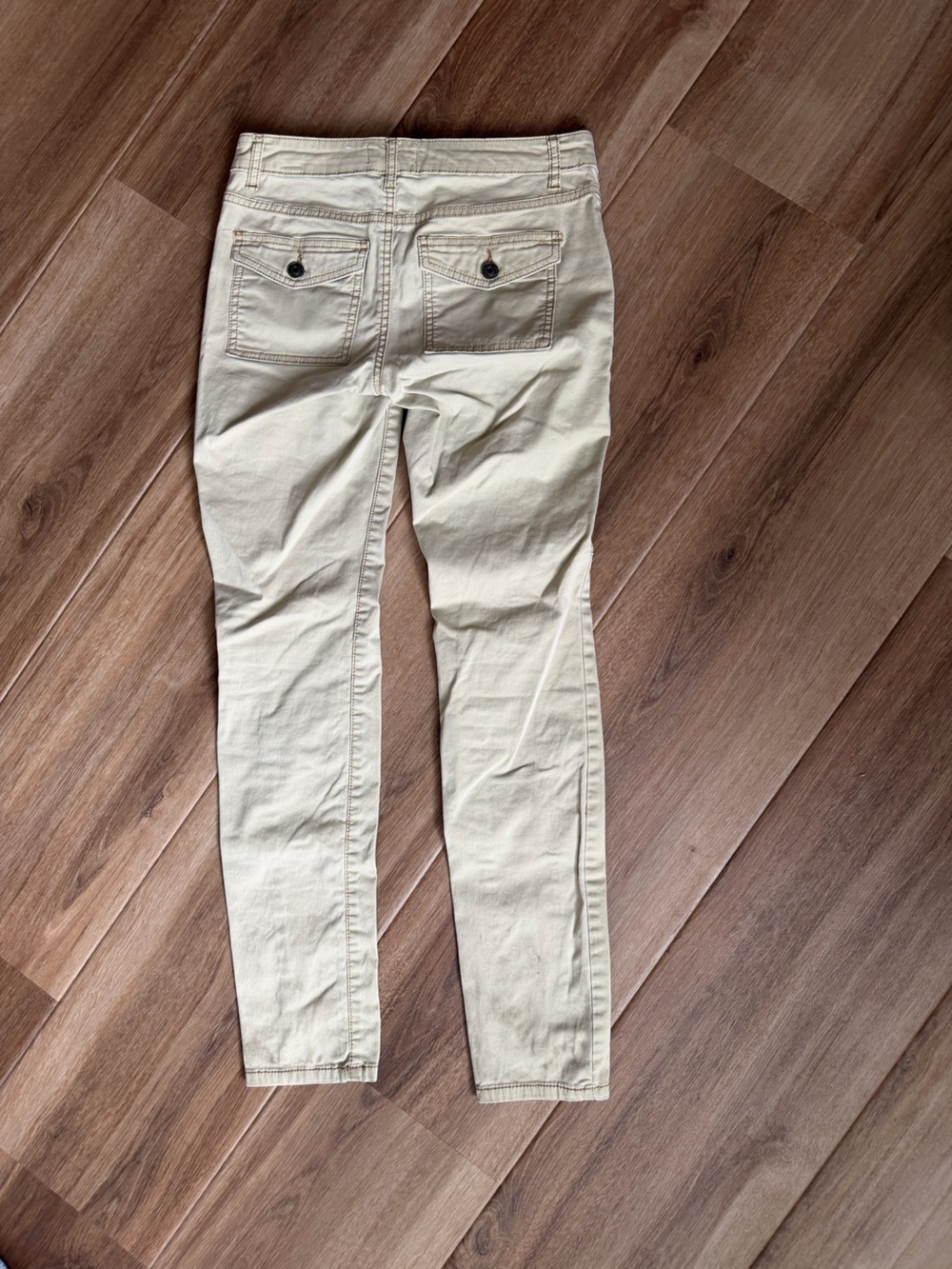 SO Slim Straight Khaki Pants